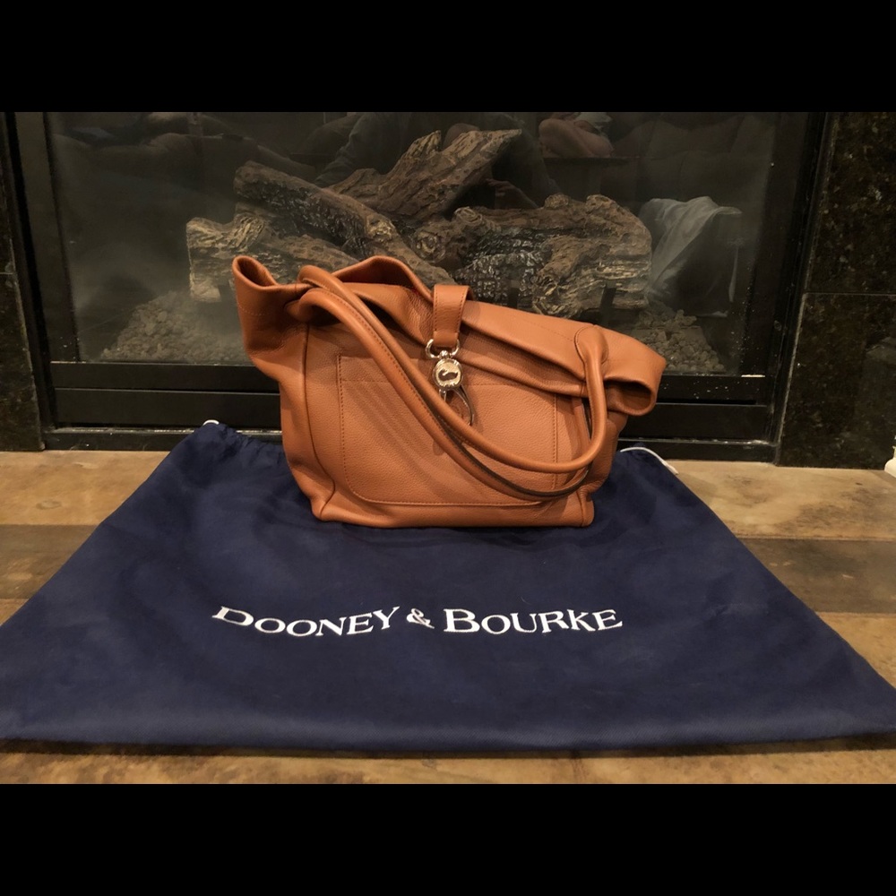 Dooney & Bourke Belvedere Logo Lock Tote